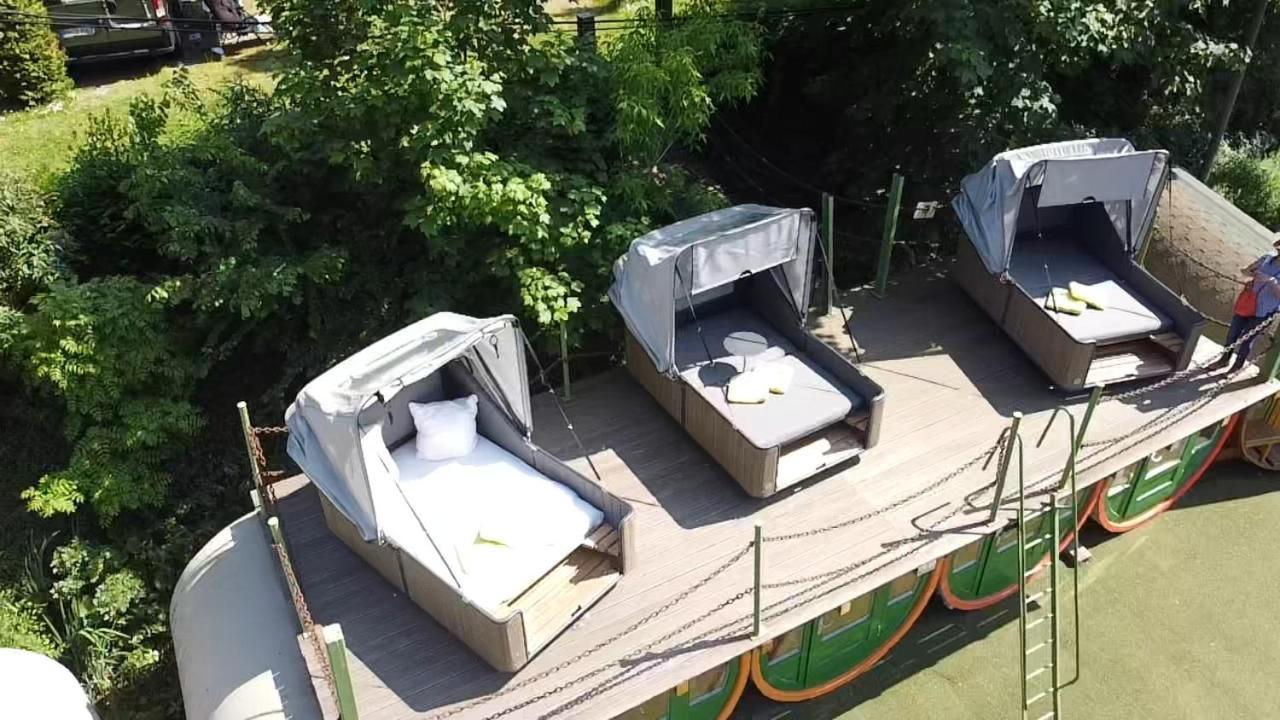 Campingplatz Am Treidlerweg Кенігштайн-ан-дер-Ельбе Екстер'єр фото